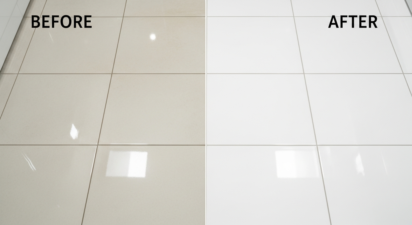 Tile and grout cleaning service